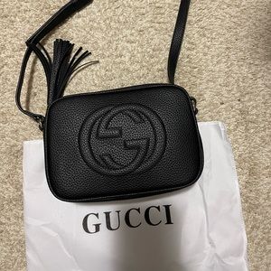 Black soho disco bag